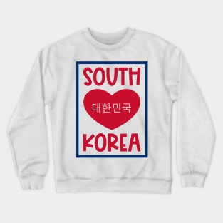 South Korea Crewneck Sweatshirt